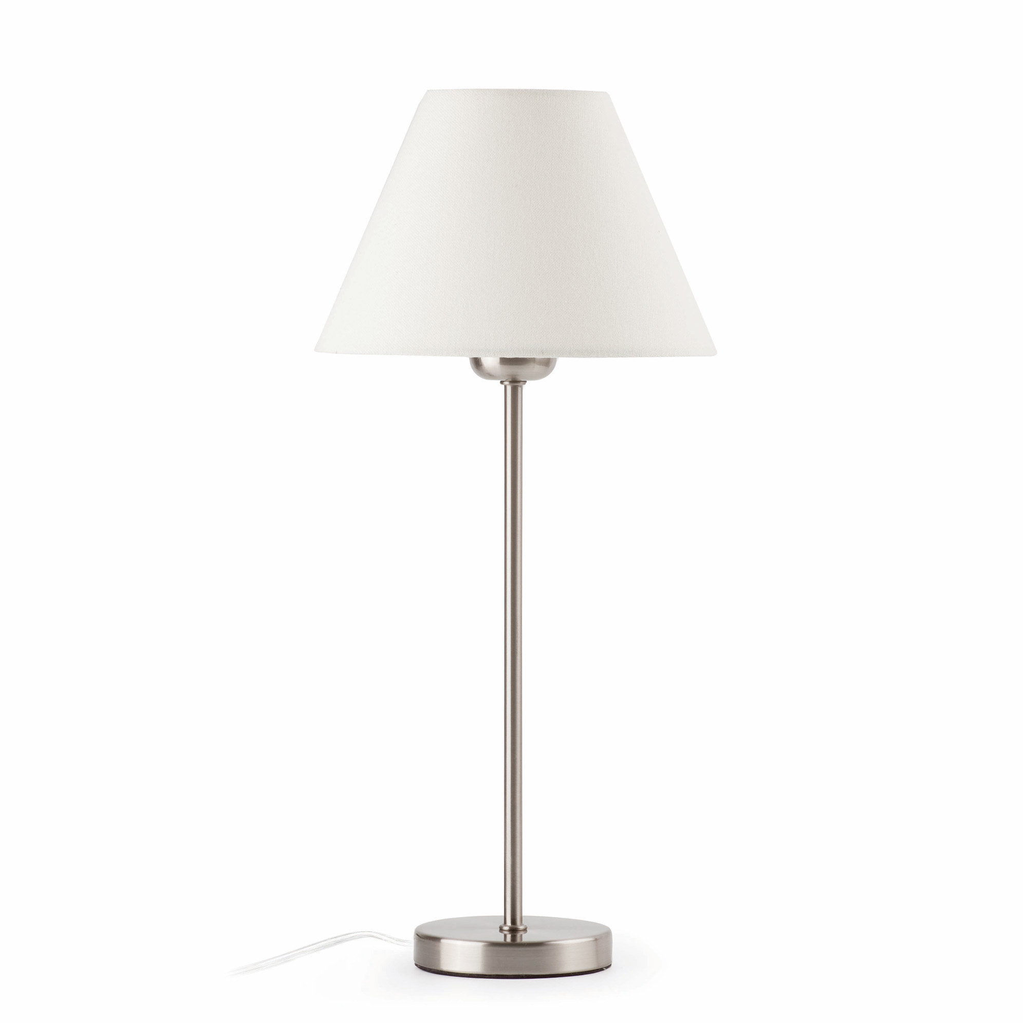 NIDIA Lampe de table beige