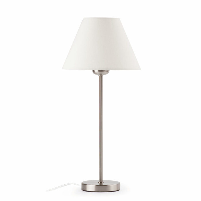 NIDIA Lampe de table beige