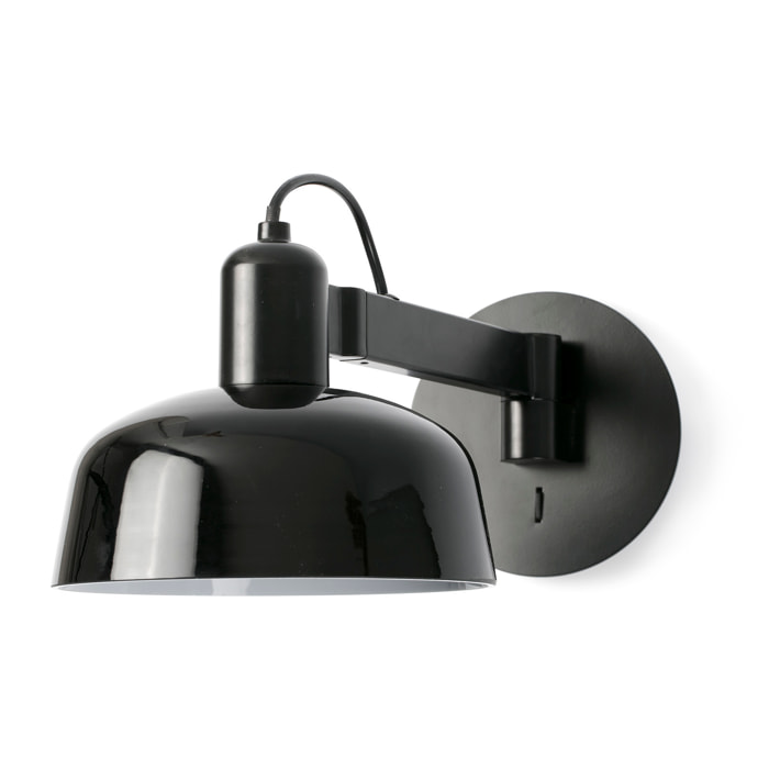 TATAWIN Lampe applique bras murale noir