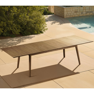 Ensemble table et chaises de jardin  - teck - TRIPOLINADO XL