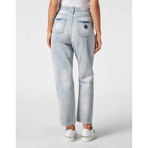 PHILIPP PLEIN Pantalones vaqueros Loose Fit HEART