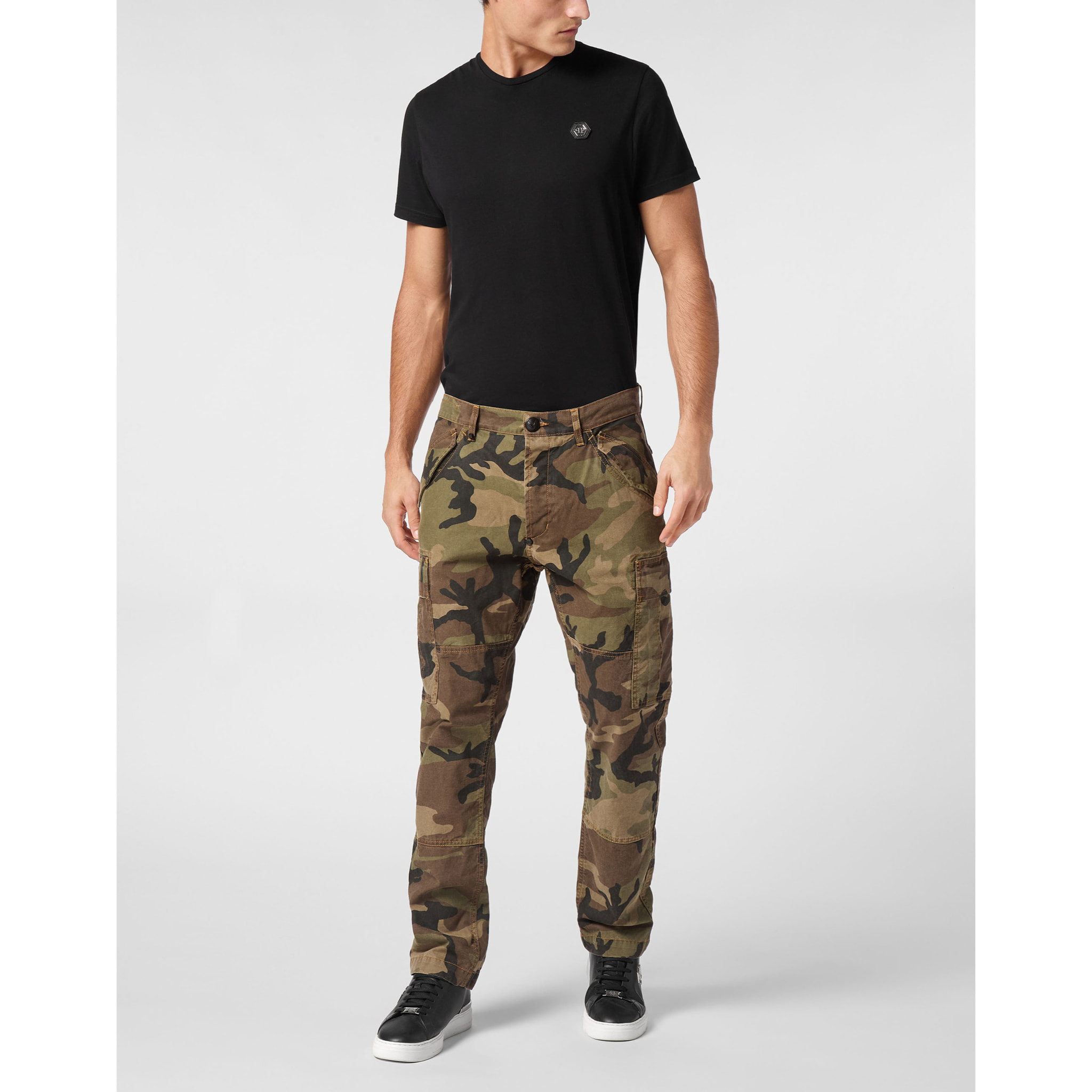 PHILIPP PLEIN Vaqueros Cargo Regular Fit CAMOUFLAGE