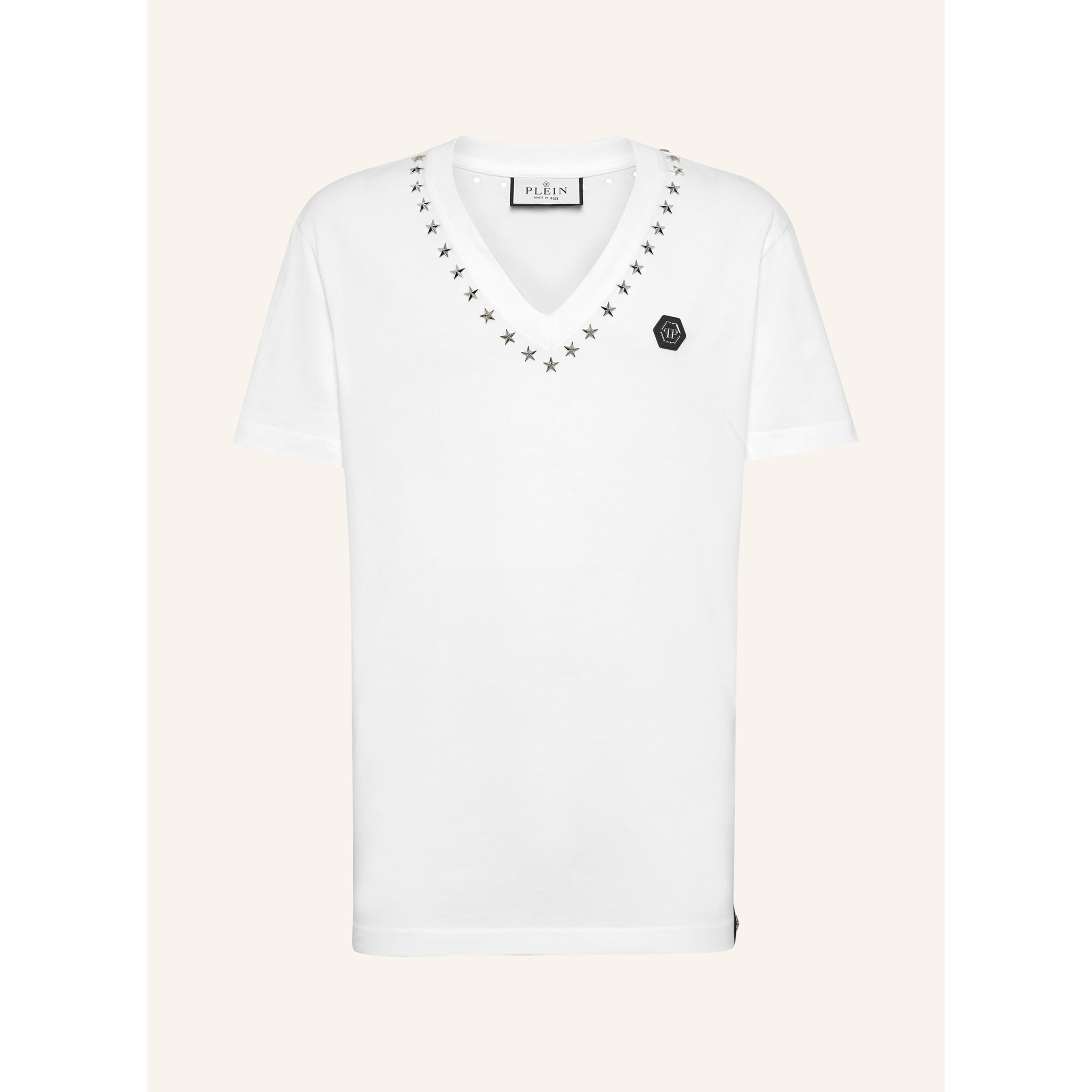 PHILIPP PLEIN Camiseta cuello pico