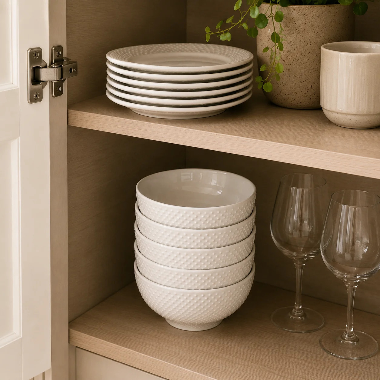 Lot de 6 bols en porcelaine