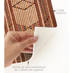 Set de 4 individuales de vinilo CERAMIKO, Tribal 4u-30x45 cm