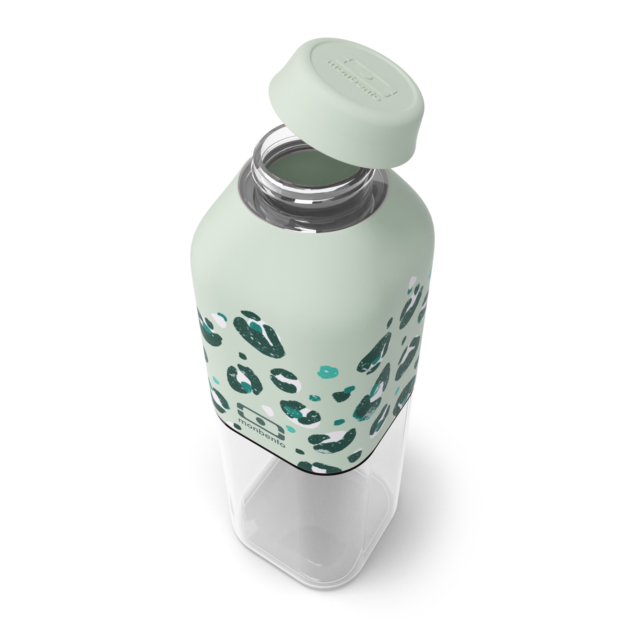 Bouteille réutilisable Positive M 500ml vert Léopard