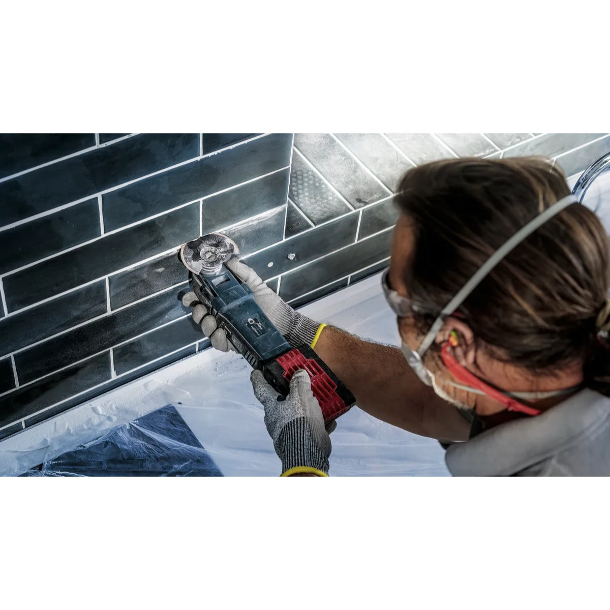 Lame de coupe segmentée à concrétion carbure Starlock PRO ACZ 85 RT3 - Grain 30, Ø 85 mm - BOSCH - 2608669120