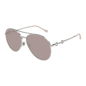 Gafas de Sol Gucci GG1698S-005 de Metal Mujer 60 mm