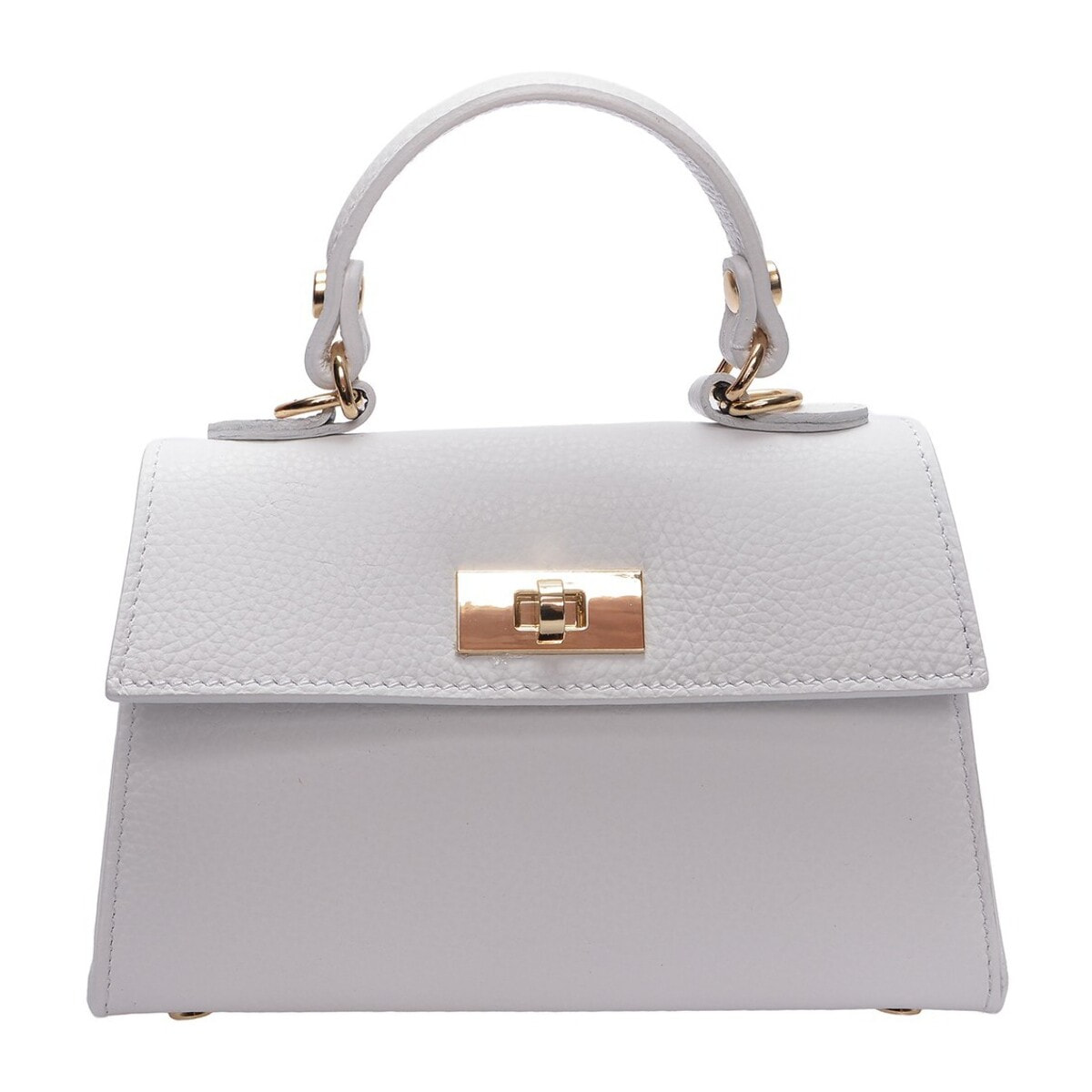 Borsa a mano Anna Luchini Bianco