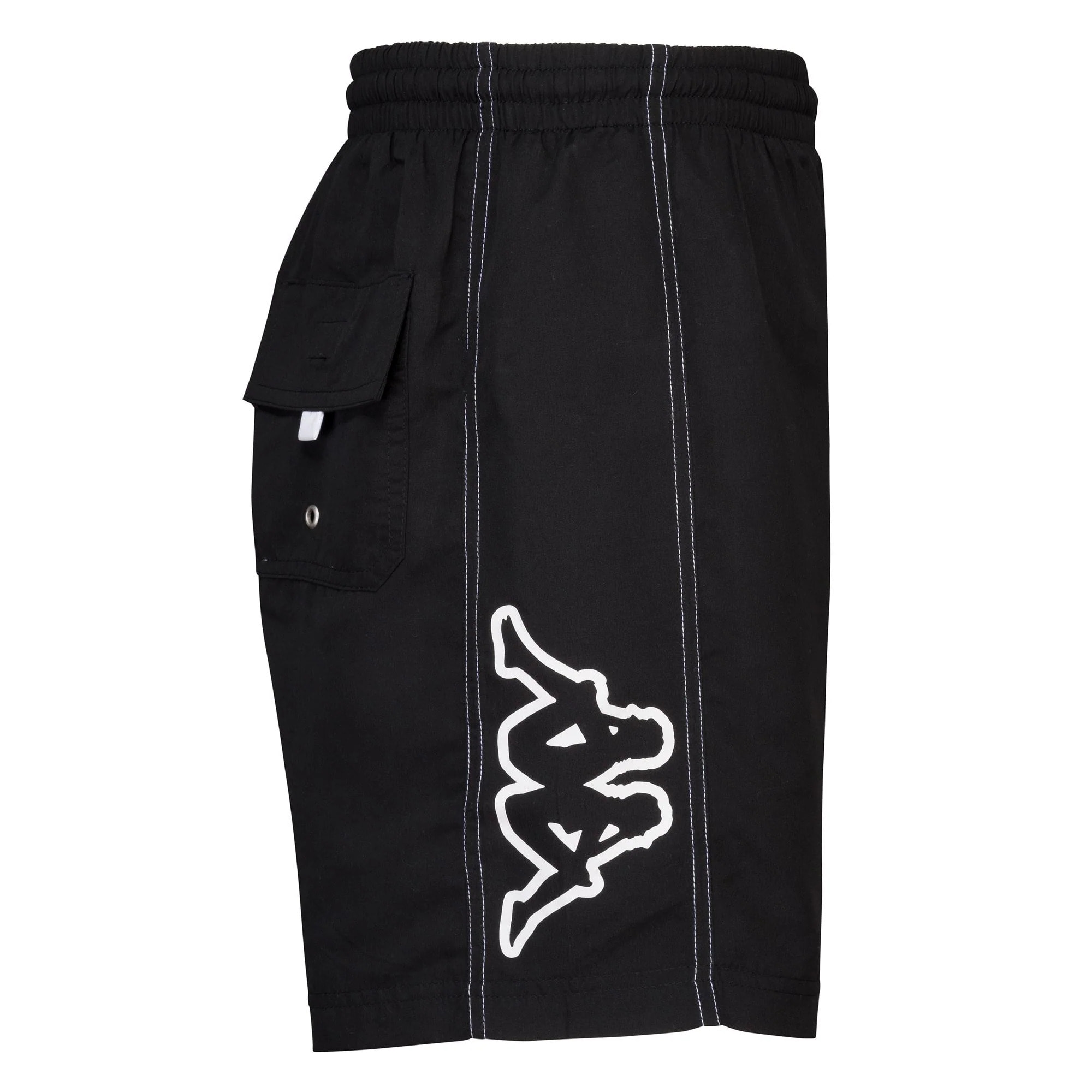 Kappa - Costumi da Bagno Uomo Nero - Logo Wogoz