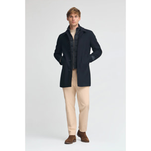 Giubbotto Jefrey blu marino con logo Polo Club