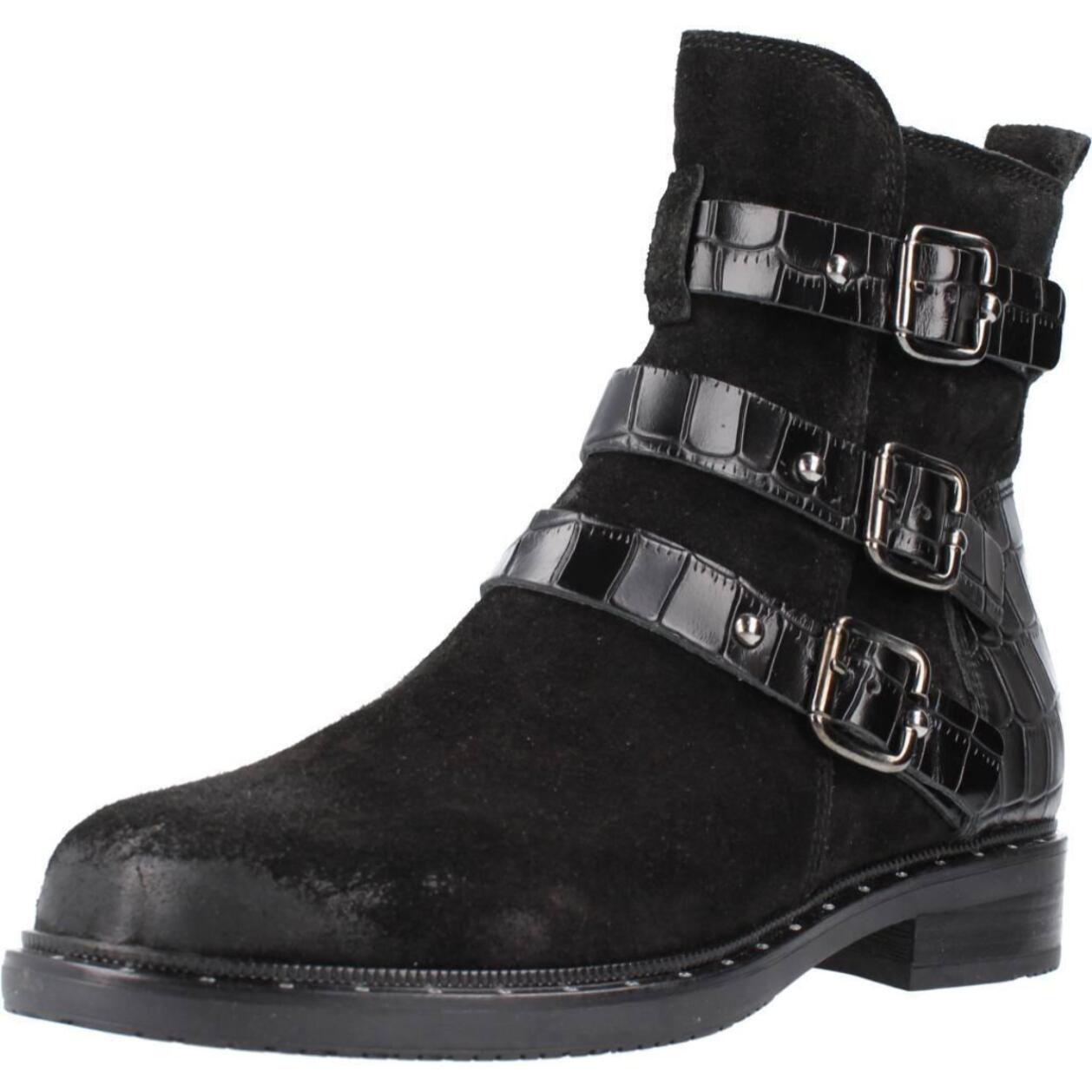 Botines Mujer de la marca CLARKS  modelo JENNA BIKER NEGRO