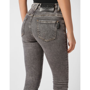 PHILIPP PLEIN Jegging de cintura alta