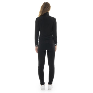 Chándal de invierno de mujer "Relaxed" con cuello y cremallera