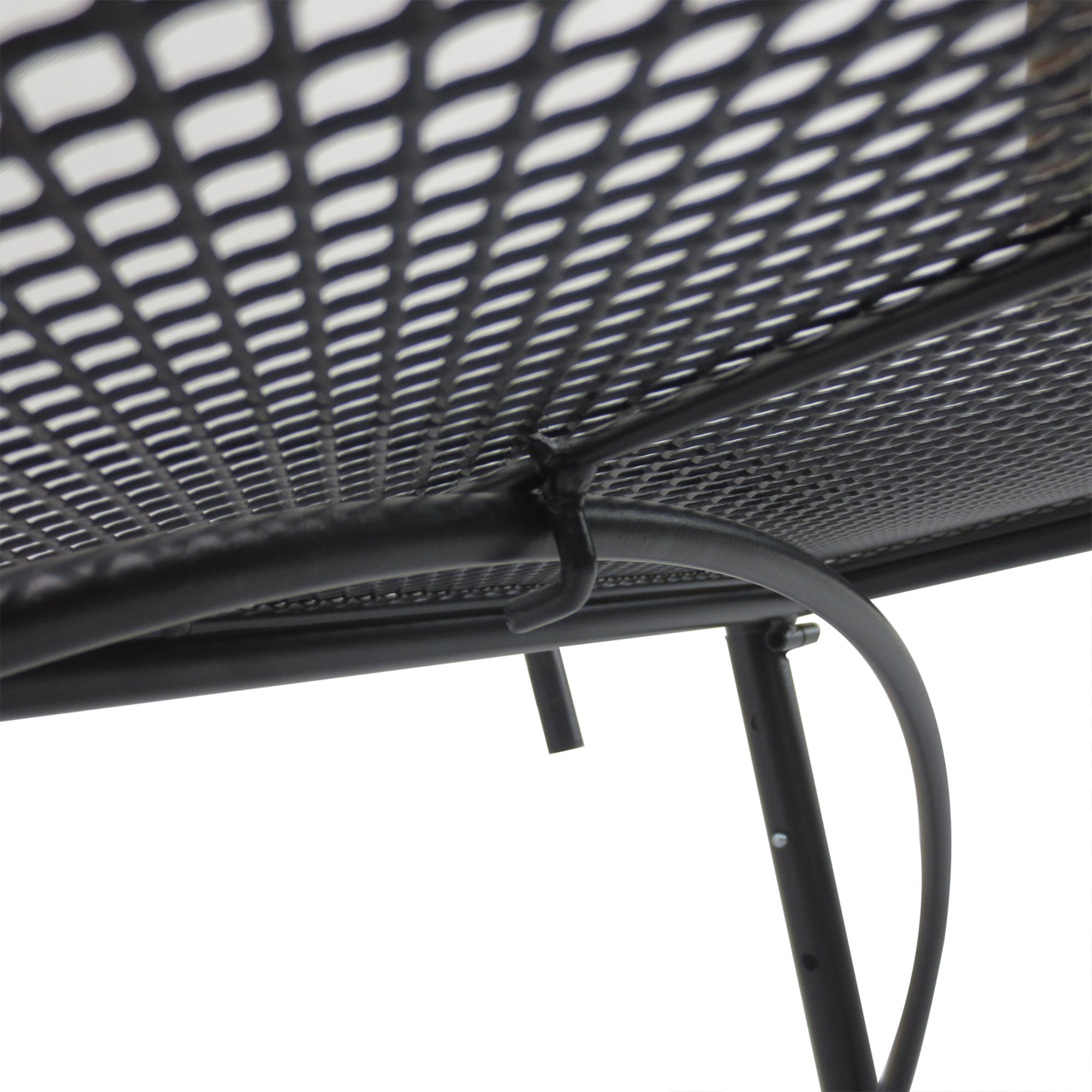 Mesa Colgante de Balcón con Brazo Regulable y Altura Ajustable en 3 Posiciones Marco Metálico Carga Máx. 30 kg 60x56x50 cm Negro