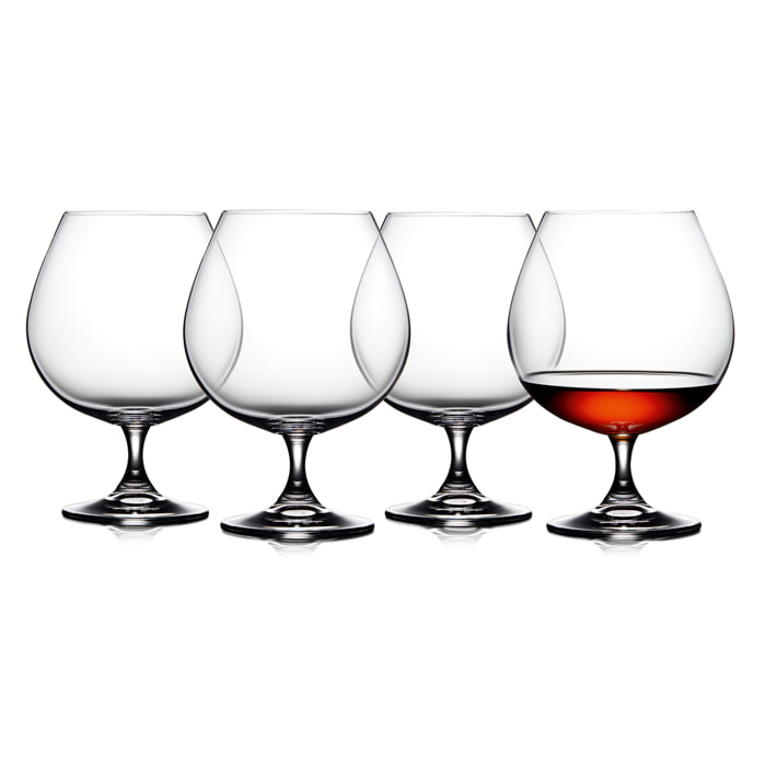 Set de 4 verres à cognac Juvel 69 cl