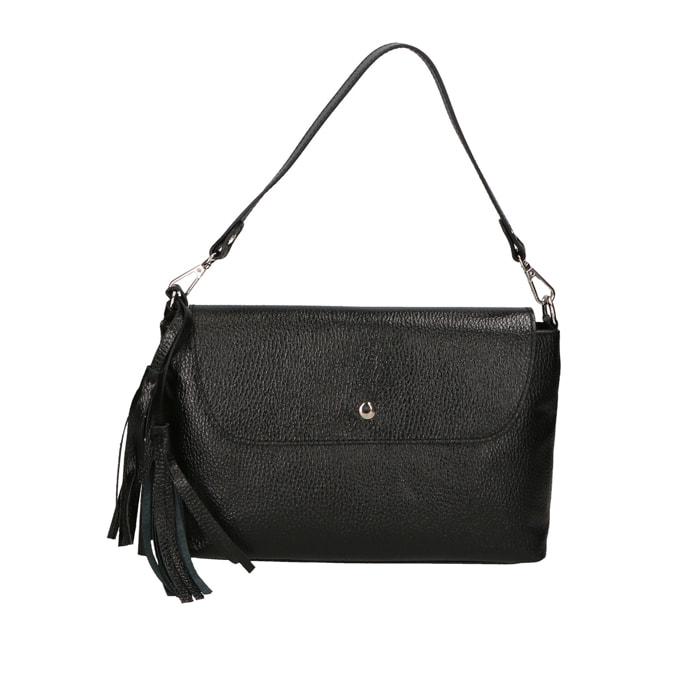 Borsa a mano da donna - Modello Auralia - Vera pelle - 10.0 x 28.0 x 6.0 cm