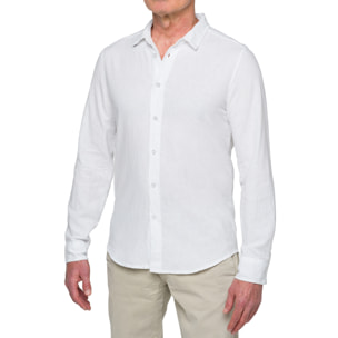 Camisa de lino Hot Buttered Saunders Blanco