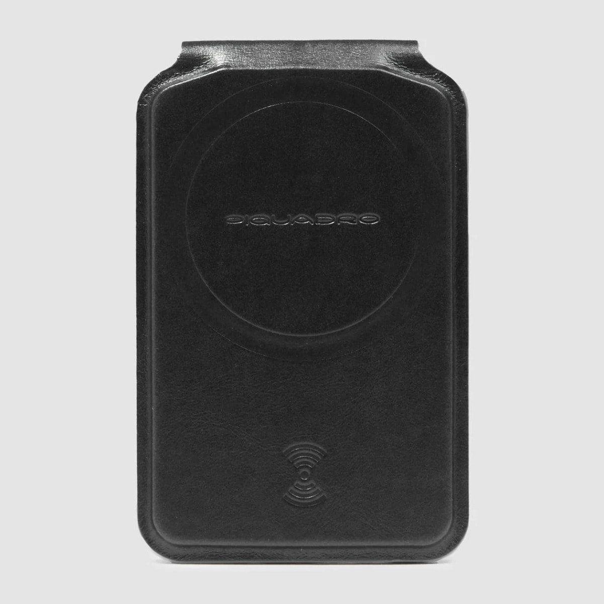 Piquadro Portefeuille MagSafe en cuir avec traqueur rechargeable