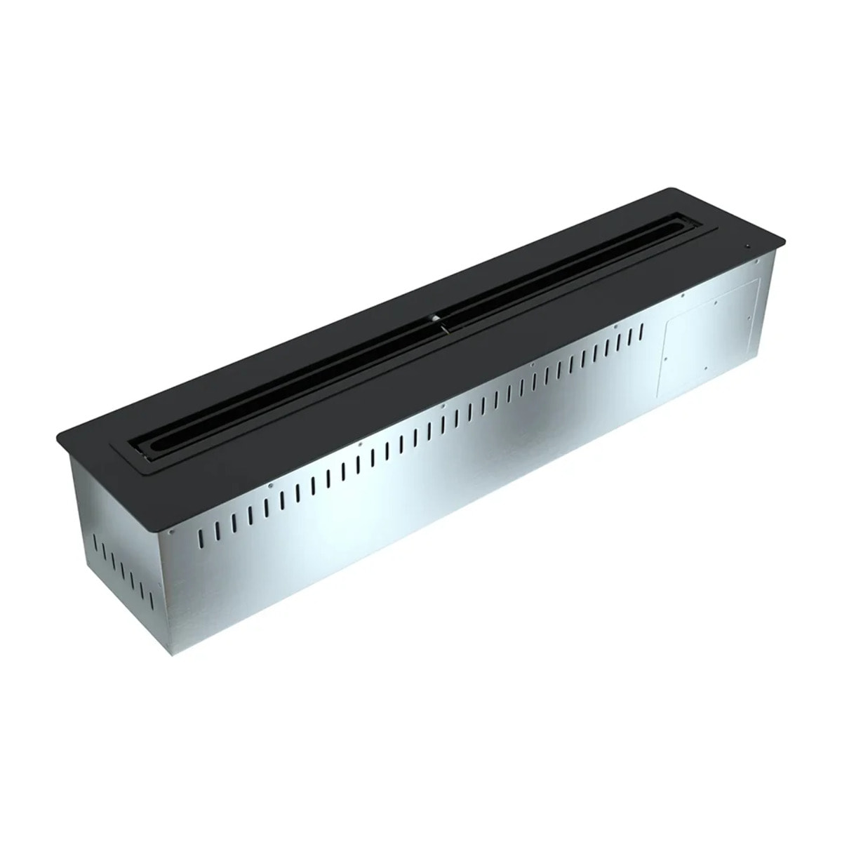Prosmart 100 - Bruciatore a Bioetanolo Automatico da Incasso 90,8x16,8x19,3 cm 8lt Smart App in Acciaio