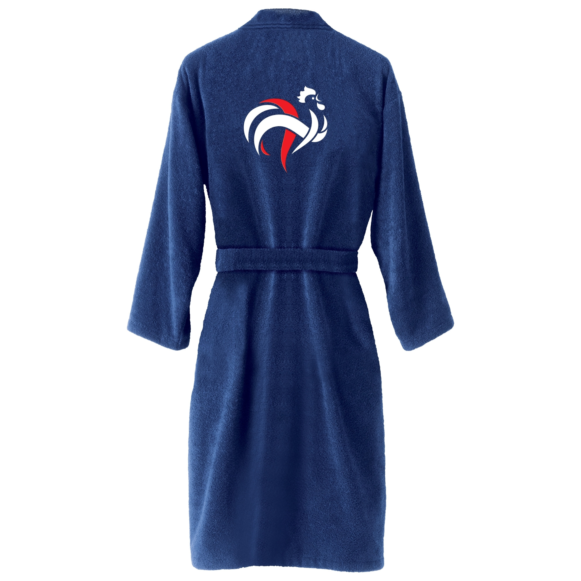 Peignoir adulte 100% coton, FFF EQUIPE DE FRANCE DEUX ETOILES