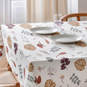 Nappe imprimée anti-tâches BORA MULTICOLORE