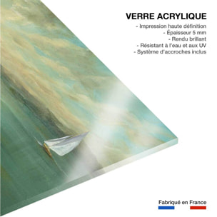 Tableau paysage lueur côtière  Tableau plexiglas