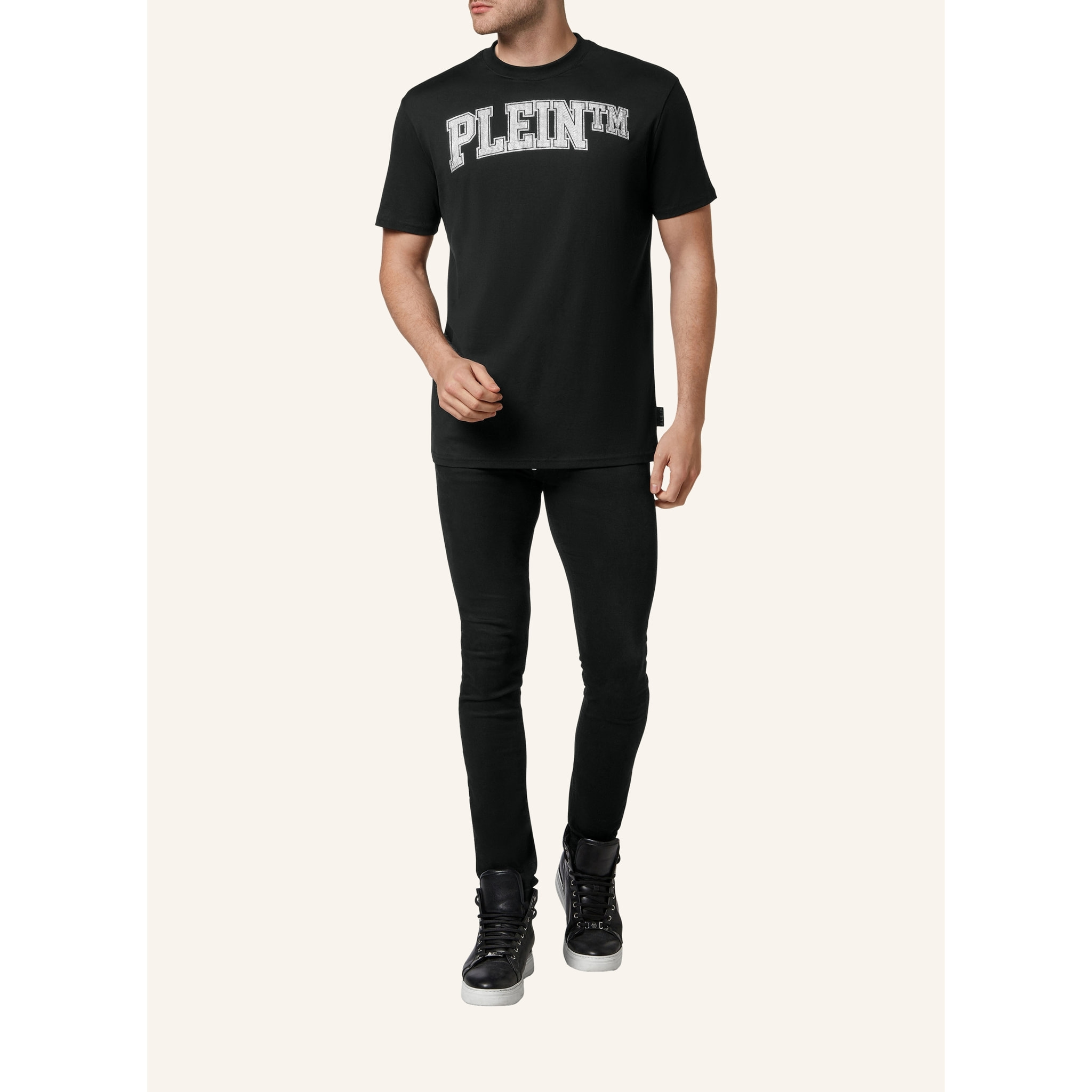 PHILIPP PLEIN Camiseta de cuello redondo