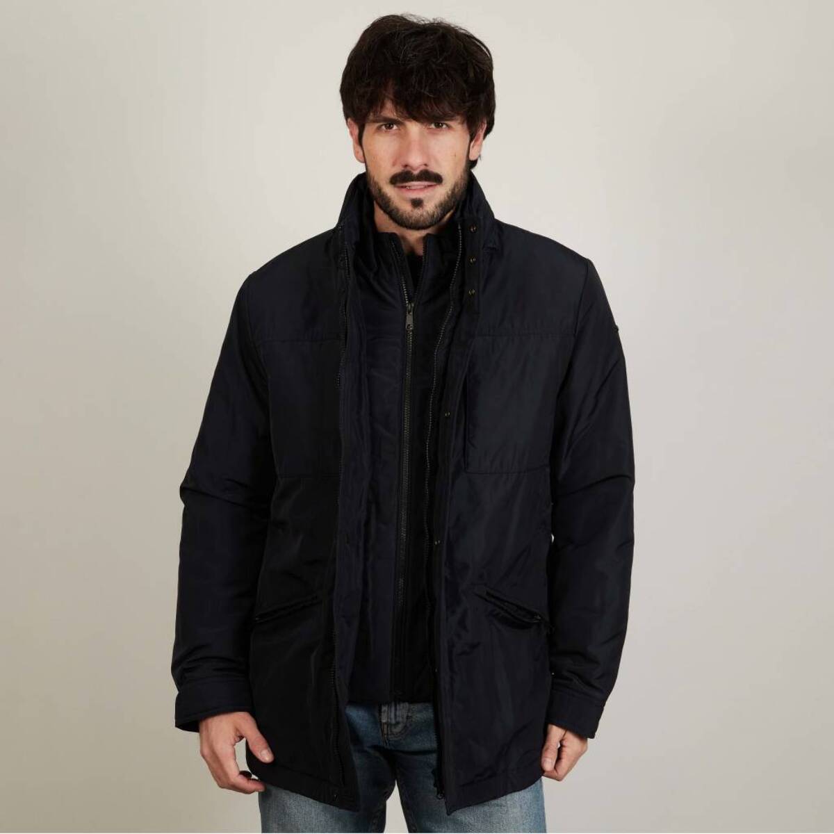 Abrigos Hombre de la marca GEOX  modelo M RENNY OUTER JKT AZUL