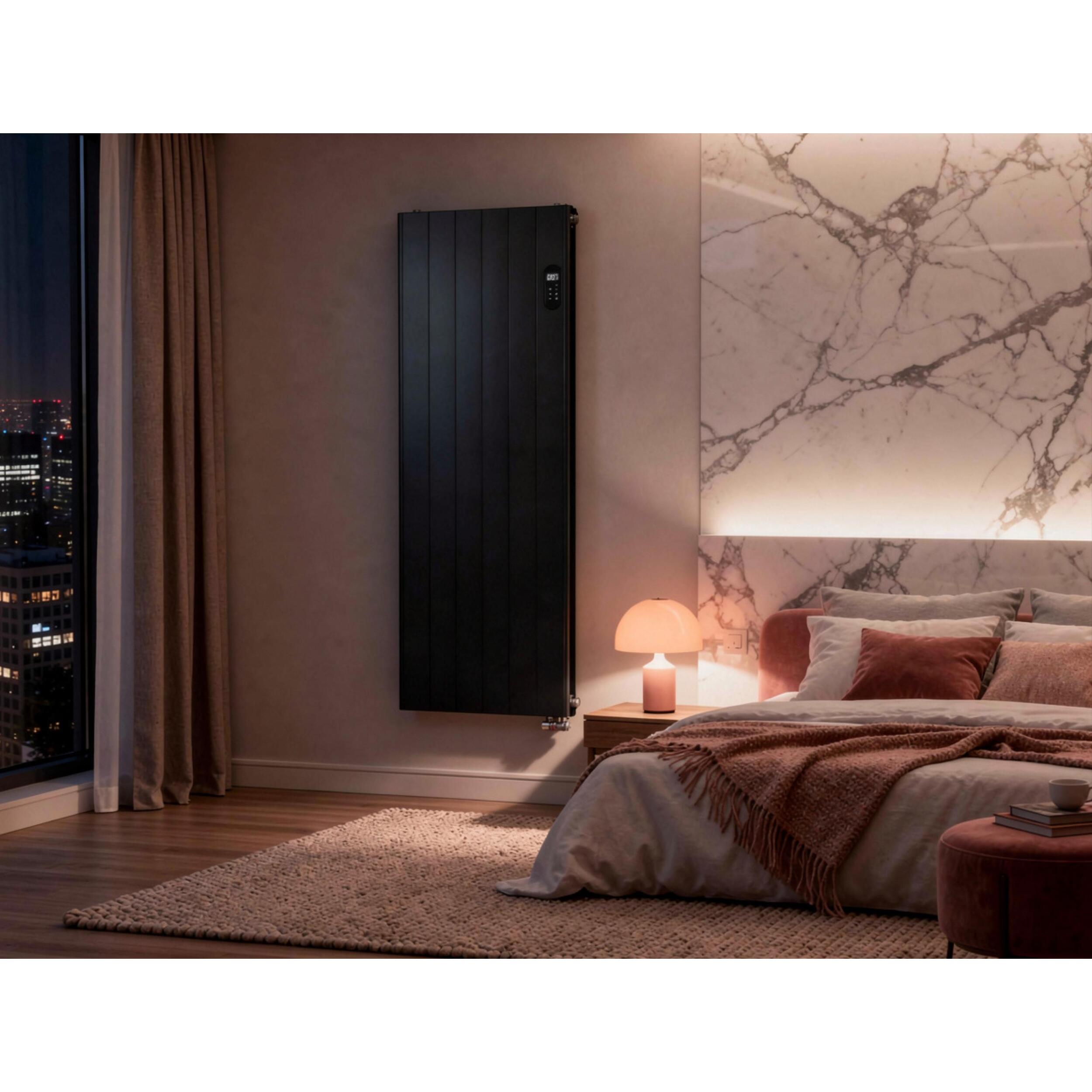 Emisor térmico diseño vertical 2000W con control Wifi CENIT B2000 PURLINE