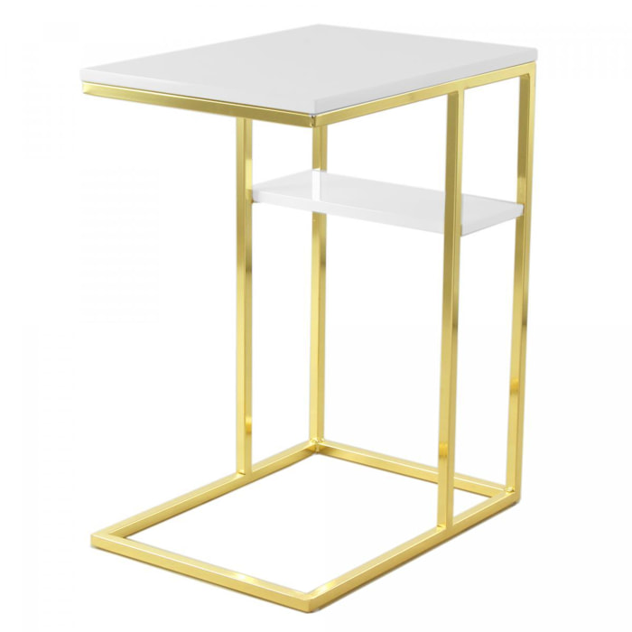 Table basse MUVA Fait à la main en Acier inoxydable