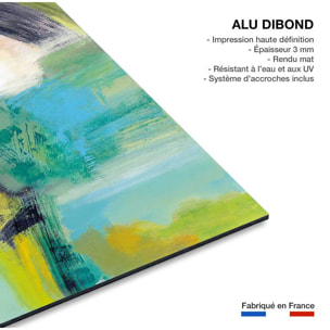 Tableau Arc en ciel sur l'asphalte Tableau alu Dibond