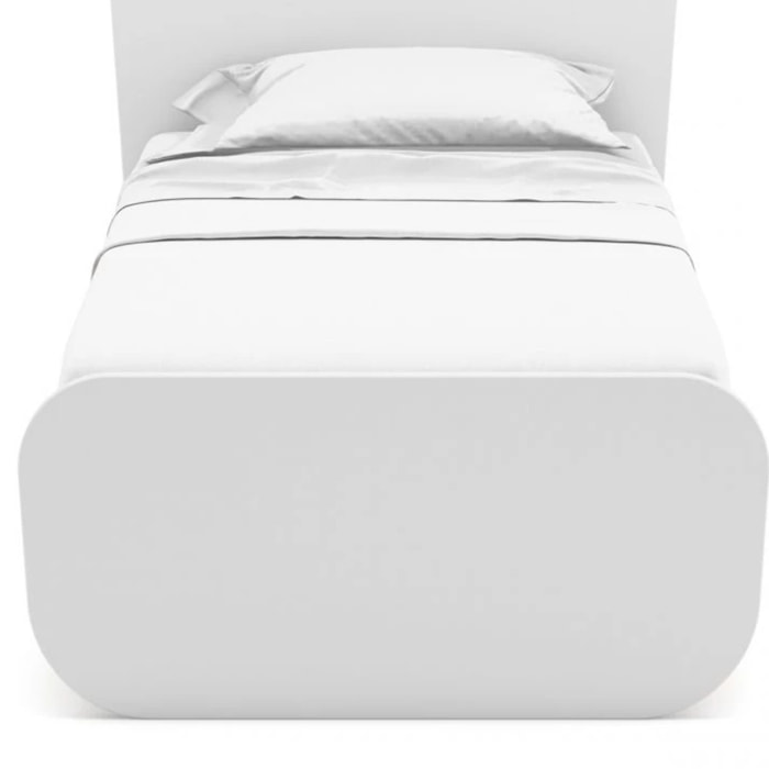 Cama juvenil Misty Breeze Blanco - Oak Soft