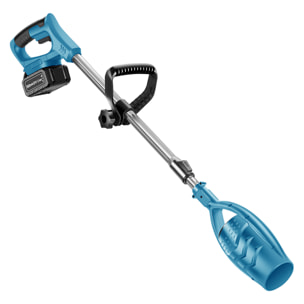 Soplador turbo 21V con mango extensible, 800W y 15000mAh.