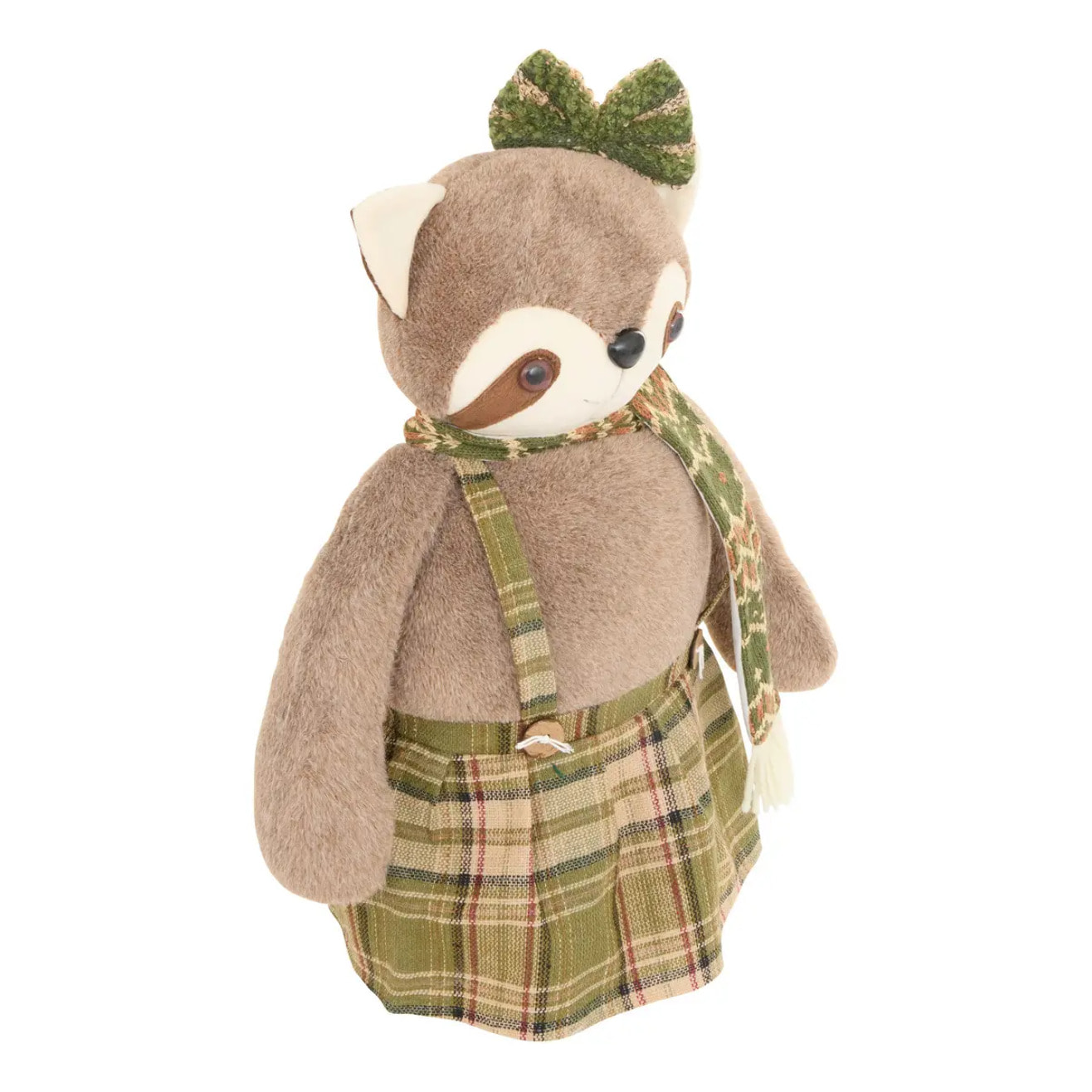 Raton laveur de Noël télescopique H. 65/105 cm