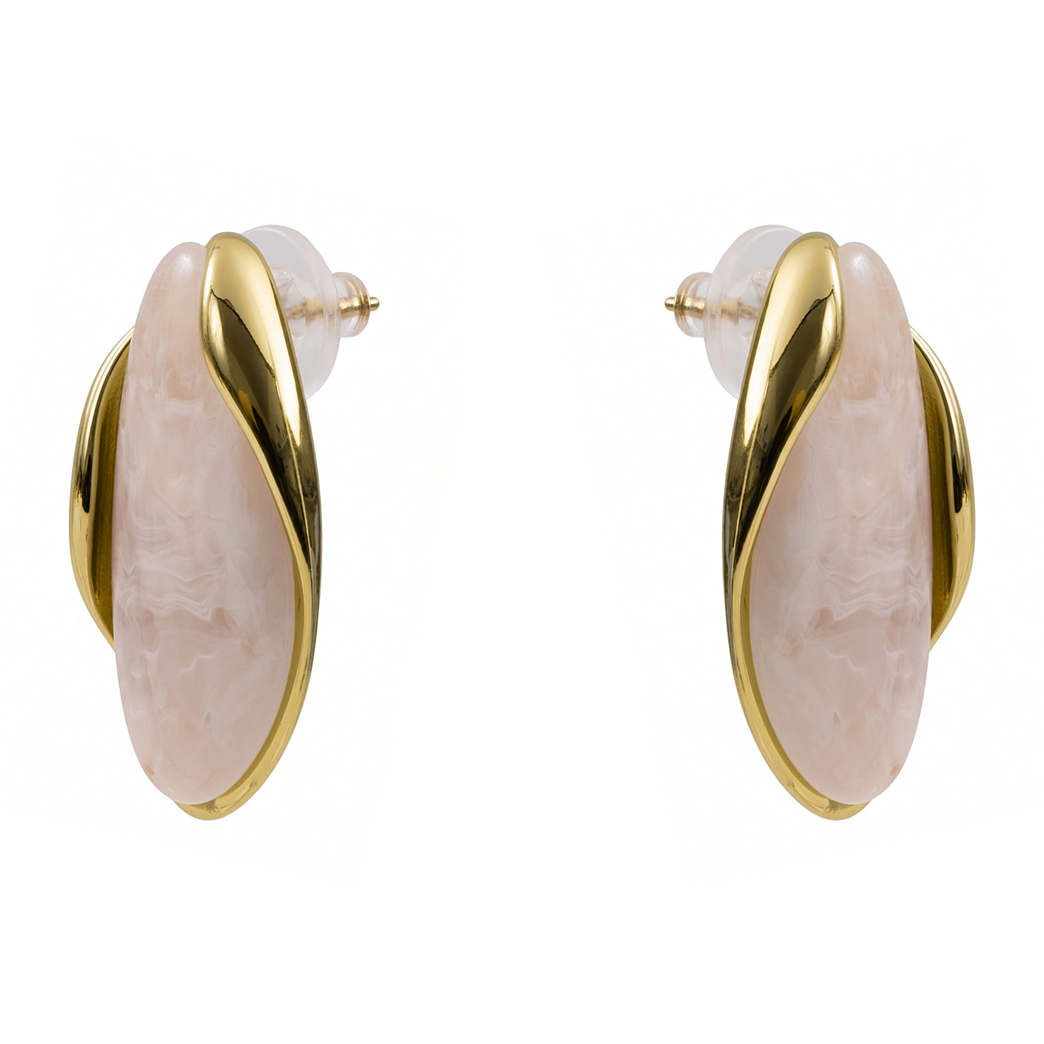 Pendientes Chisab acabado oro amarillo 18k