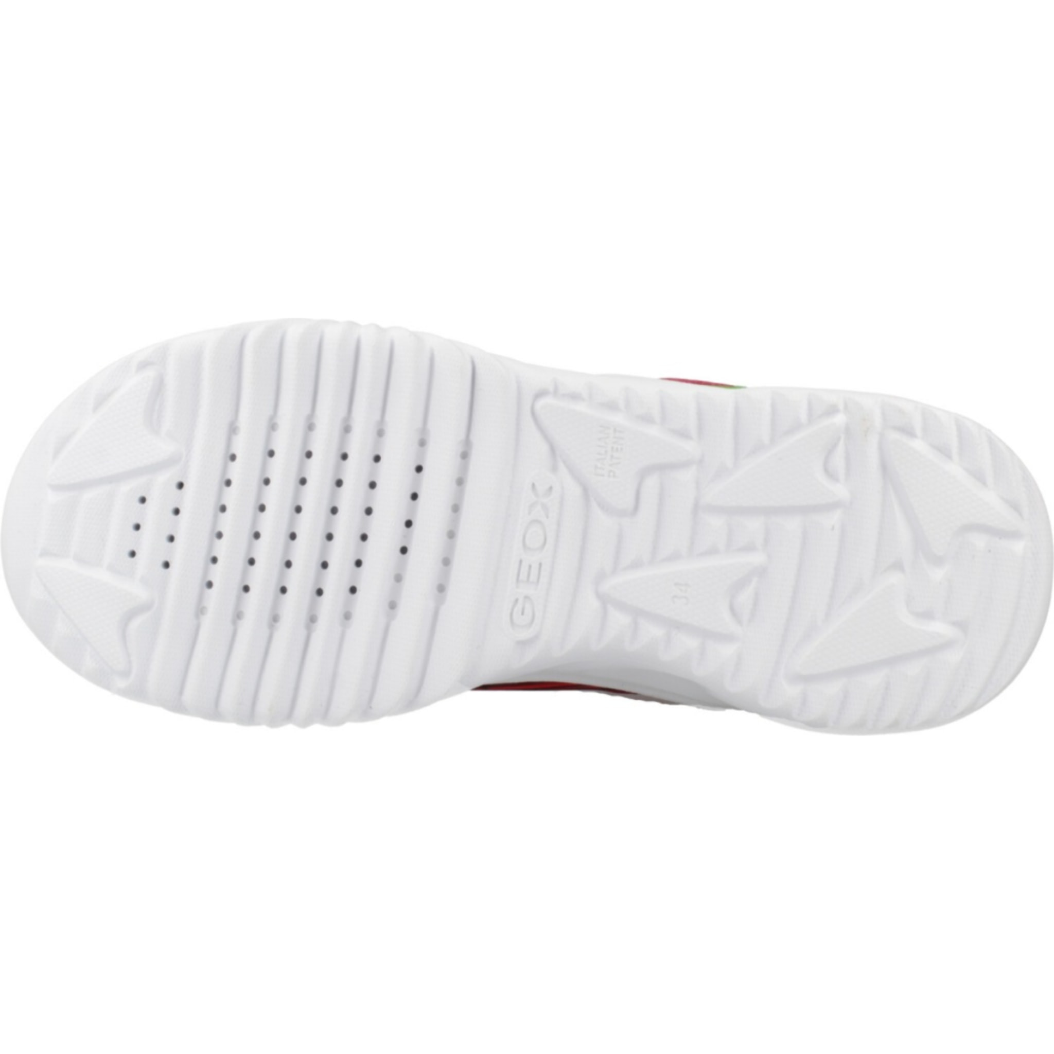 Zapatillas Niño de la marca GEOX  modelo J ASSISTER BOY ROJO