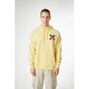 SUDADERA CON CAPUCHA CLASSIC AMARILLO CLARO