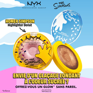 NYX Professional Makeup Collection Limitée The Simpsons Highlighter GLAZED OVER