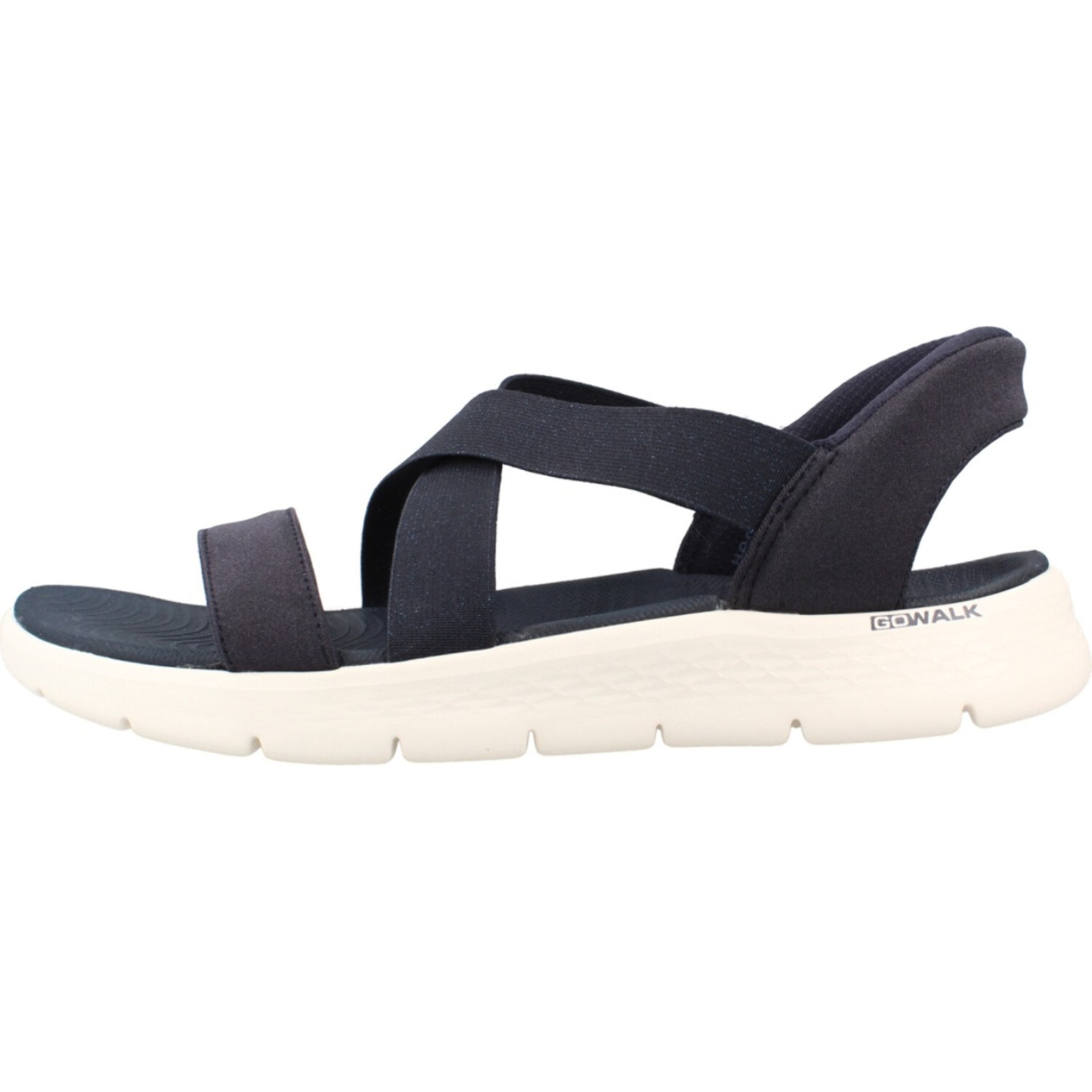 Sandalias Mujer Go Walk Flex Sandal Glimm Azul