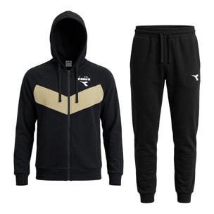 Tuta Uomo DIADORA Cotone French Terry Zip Cappuccio Art.102.182905