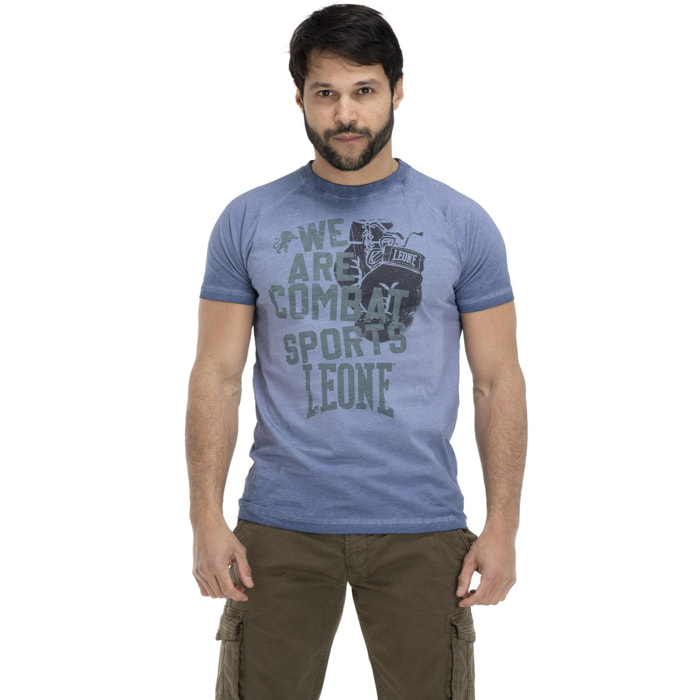 T-shirt da uomo old dye Indigo