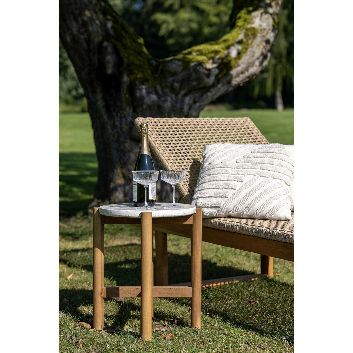 Cuscino Albany bianco 45x45 cm
