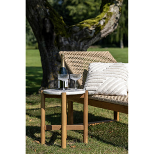 Cuscino Albany bianco 45x45 cm
