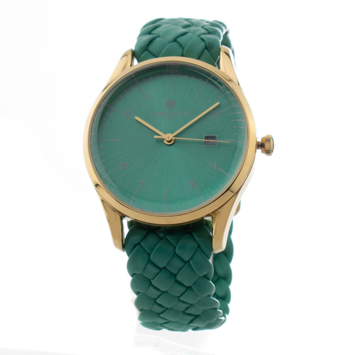Reloj Lancaster OLA0687-D Unisex Analogico Cuarzo con Correa de Piel sintetica