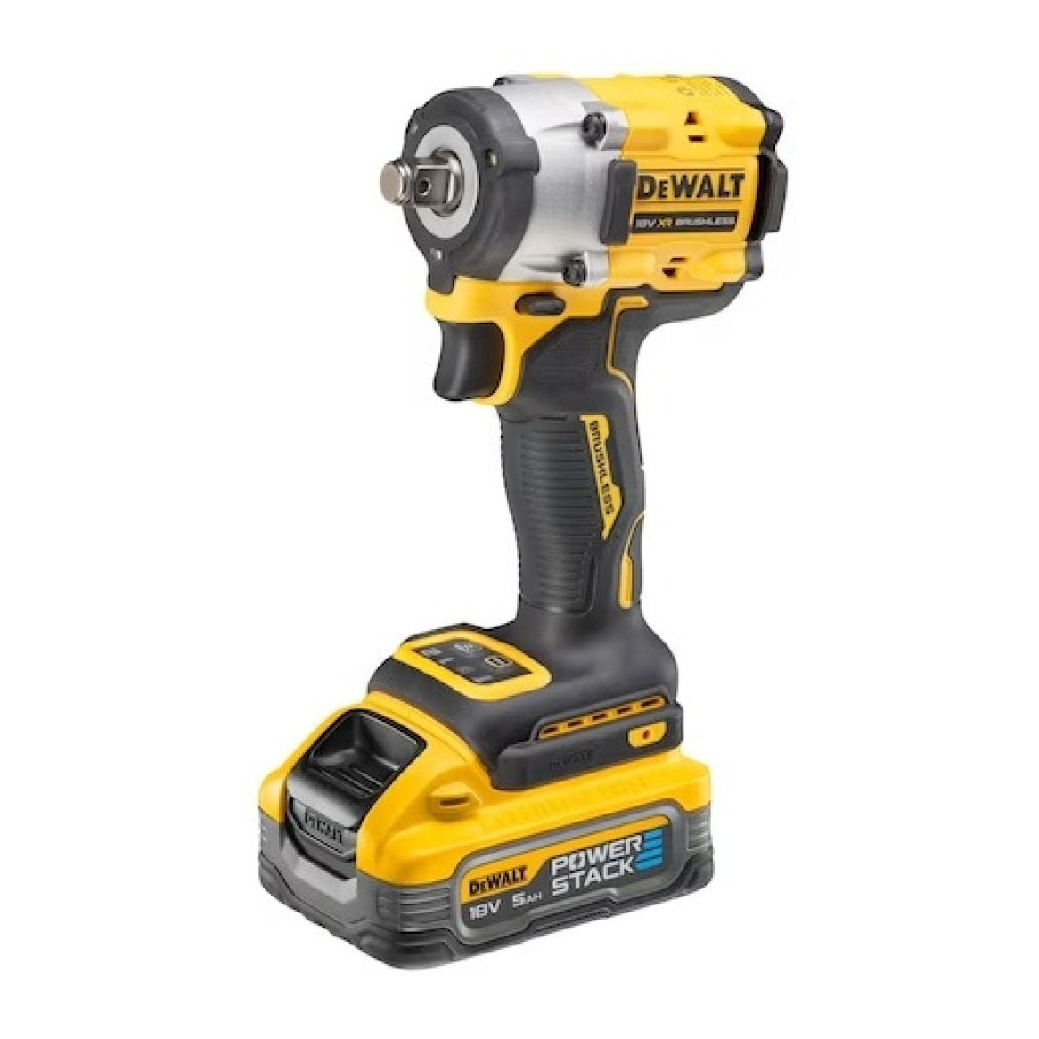 Boulonneuse 1/2” XR 18V DEWALT 5Ah Li-Ion Brushless 406 Nm Jonc de Sécurité - DCF921H2T-QW