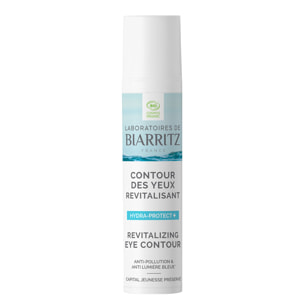 Hydra-Protect+ - Contour des Yeux Revitalisant Bio Anti-Pollution & Anti Lumière Bleue 15ml