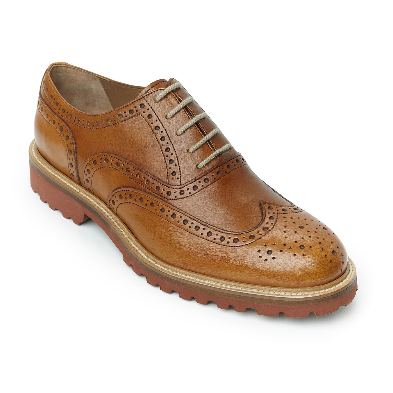 Oxford British Passport Marrone