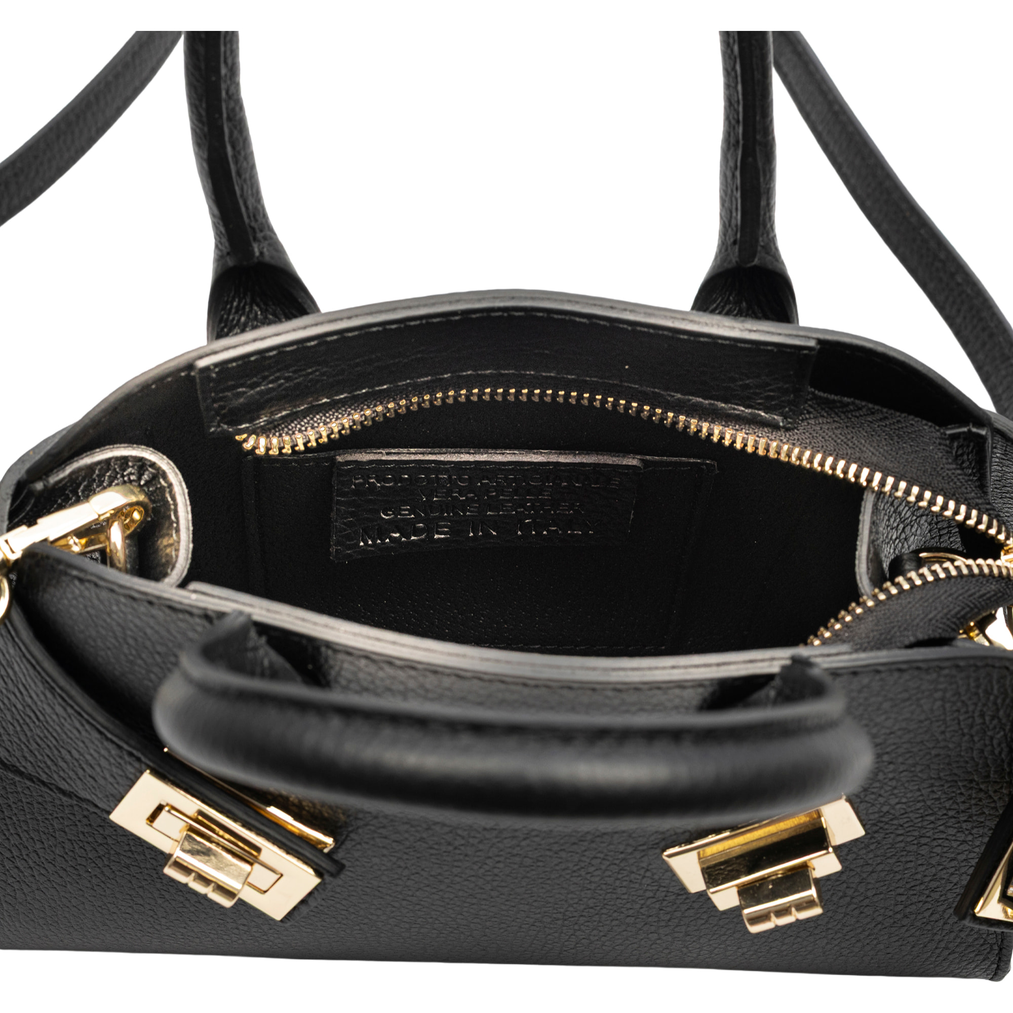Bernalda Bolso tote pequeño Mujer. Piel auténtica Dollaro.