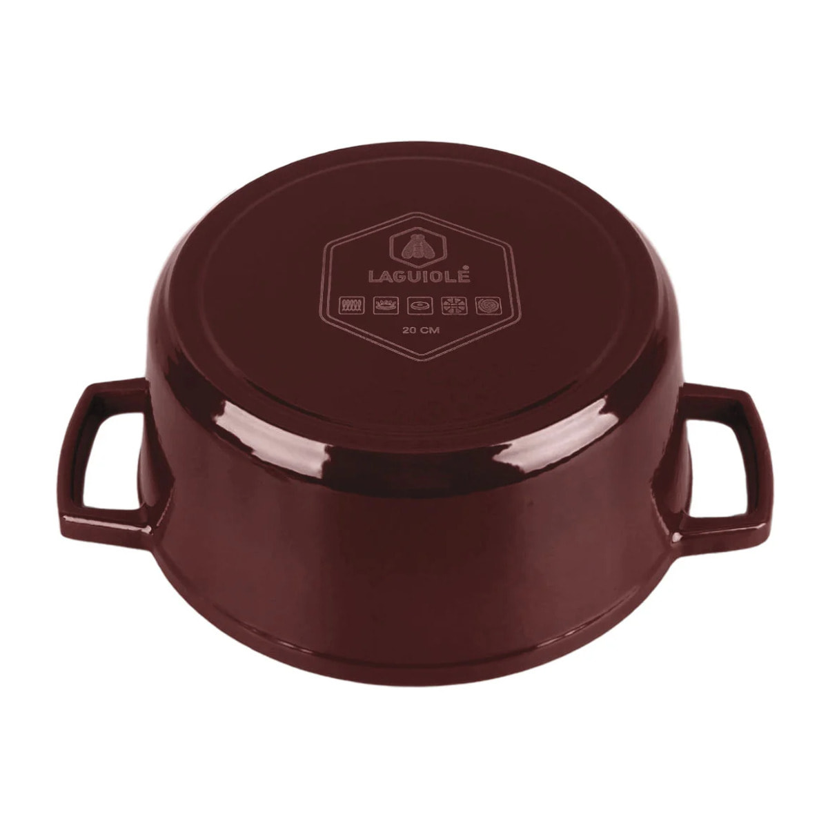 Cocotte ronde en fonte émaillée
